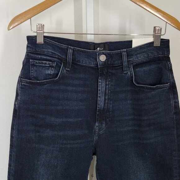 7 FOR ALL MANKIND easy slim sunbeam jeans Sz 30 NEW - Picture 3 of 9